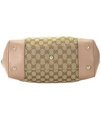 Gucci Gucci Pink Canvas & Leather Mayfair Tote (Authentic Pre-Loved)