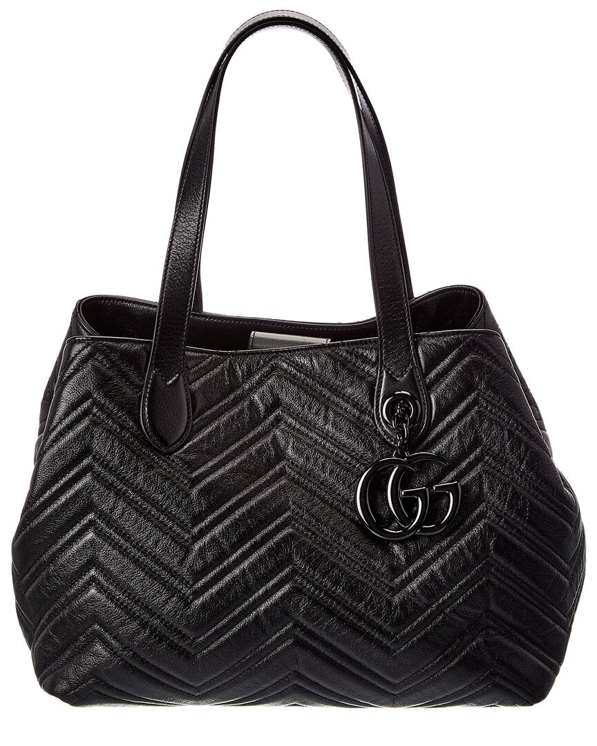 Gucci Gucci Gg Marmont Medium Leather Tote