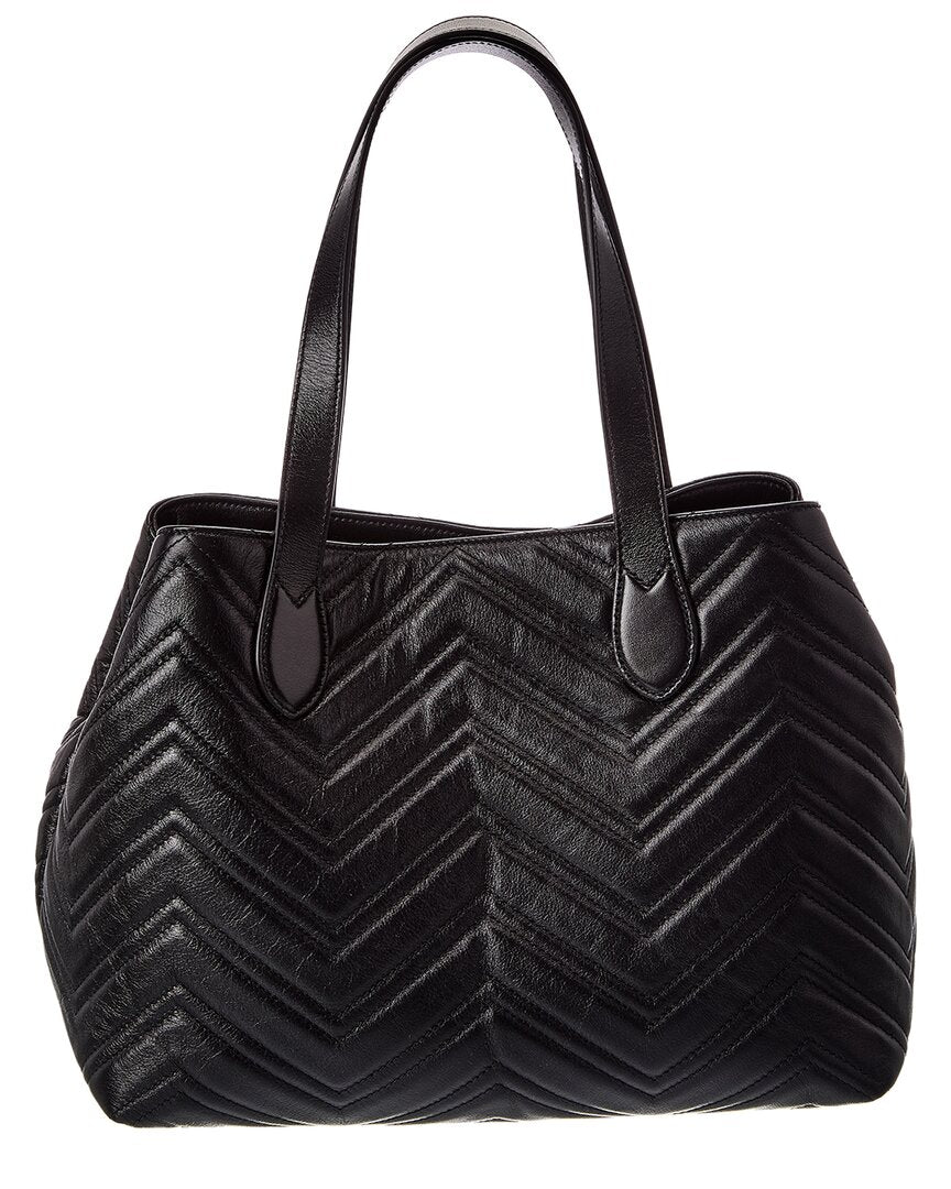 Gucci Gucci Gg Marmont Medium Leather Tote