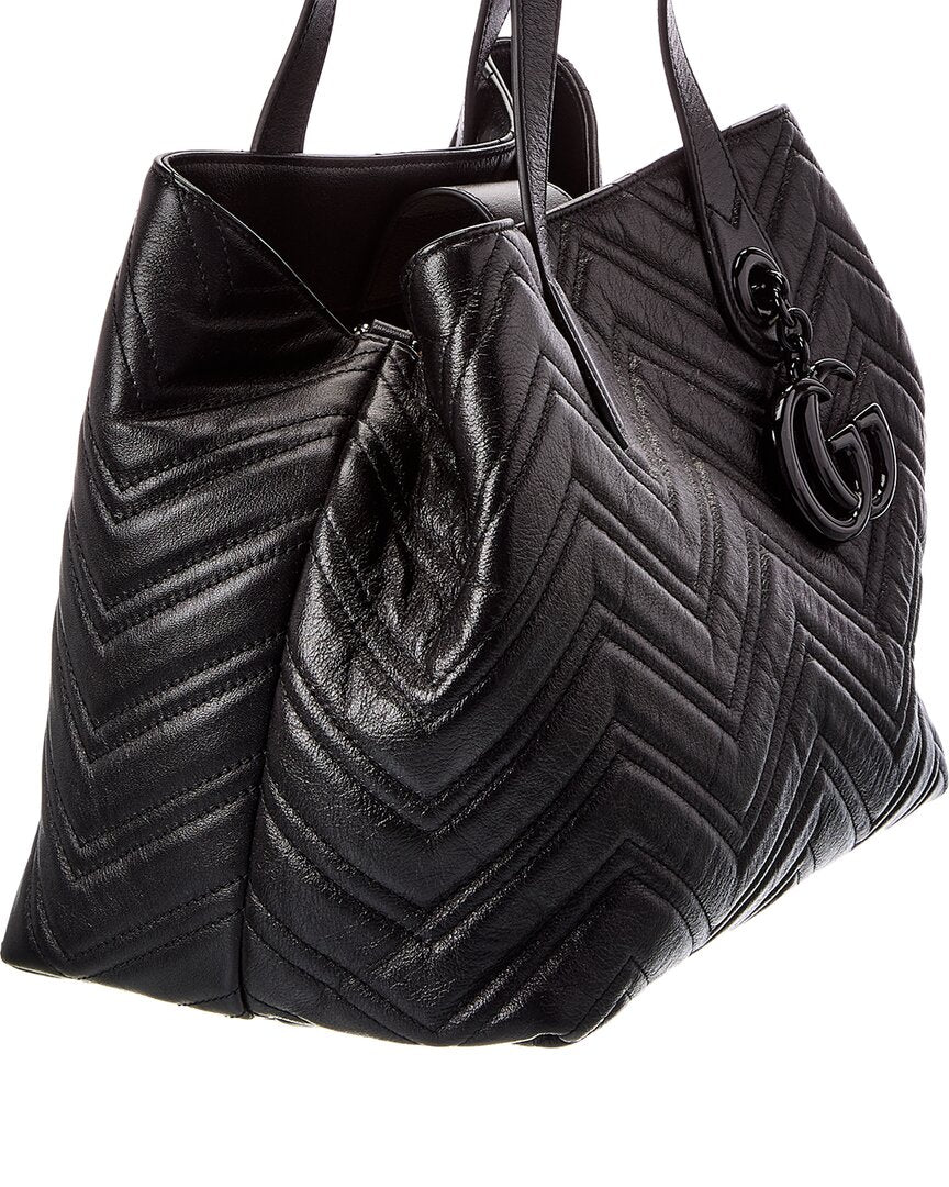 Gucci Gucci Gg Marmont Medium Leather Tote