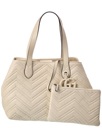 Gucci Gucci Gg Marmont Medium Leather Tote