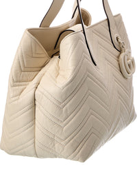 Gucci Gucci Gg Marmont Medium Leather Tote