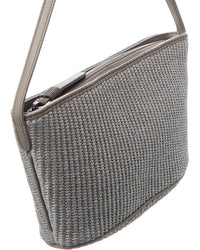 Brunello Cucinelli Woven & Leather Shoulder Bag