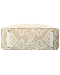 Louis Vuitton Pre-Owned Louis Vuitton Beige Canvas Tahitienne Cabas Pm (Authentic Pre-Loved)