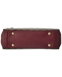 Louis Vuitton Pre-Owned Louis Vuitton Burgundy Monogram Canvas Surene Mm (Authentic Pre-Loved)