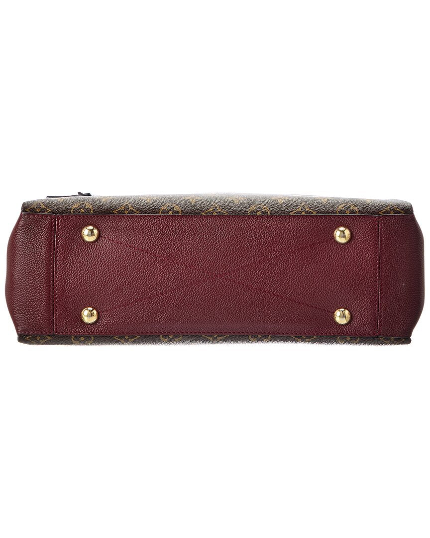 Louis Vuitton Pre-Owned Louis Vuitton Burgundy Monogram Canvas Surene Mm (Authentic Pre-Loved)