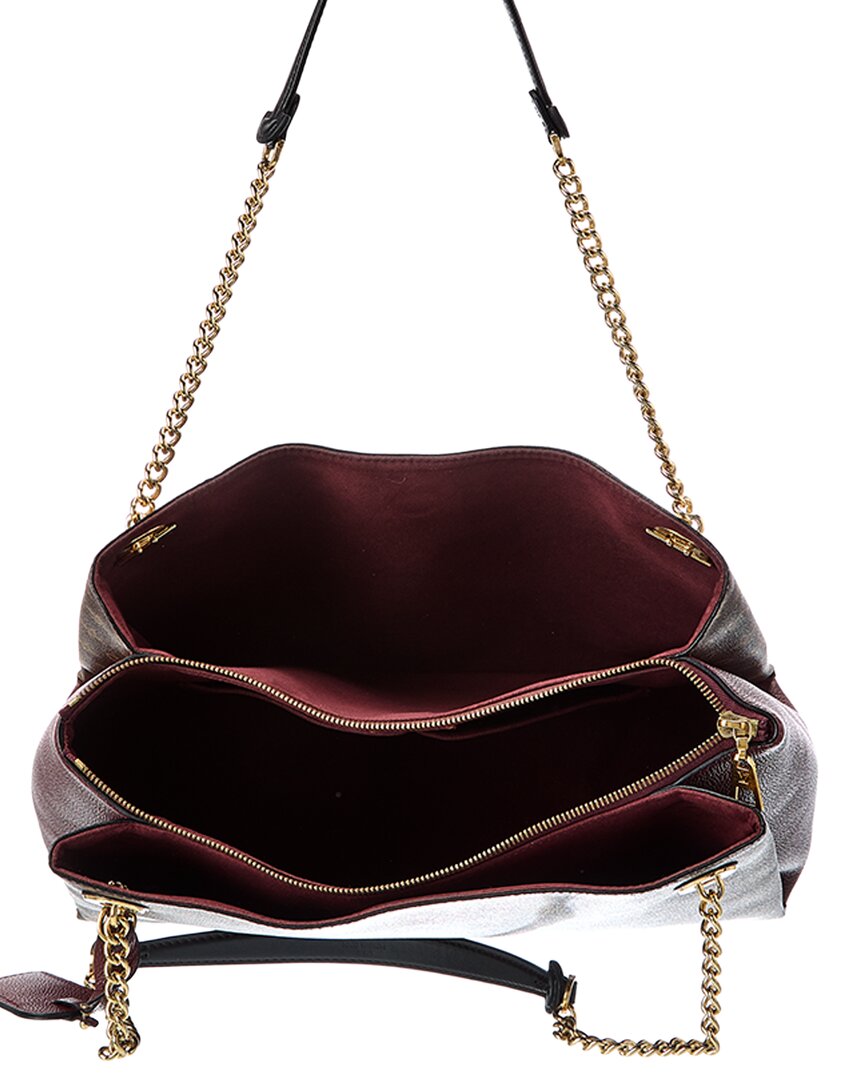 Louis Vuitton Pre-Owned Louis Vuitton Burgundy Monogram Canvas Surene Mm (Authentic Pre-Loved)
