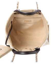 Chanel Pre-Owned Chanel Beige Canvas Deauville Small (Authentic Pre-Loved)