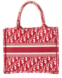 Dior Pre-Owned Dior Red Canvas Book Tote Small (Authentic Pre-Loved)