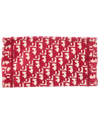 Dior Pre-Owned Dior Red Canvas Book Tote Small (Authentic Pre-Loved)