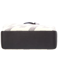 Hermès Pre-Owned Hermès Black Canvas Cabas H En Biais Tote 40 (Authentic Pre-Loved)
