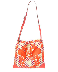 Pre-Owned Hermès Orange Silk Silky City Pm (Authentic Pre-Loved)