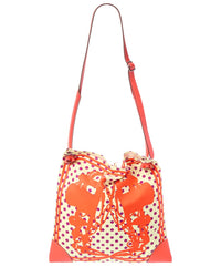 Pre-Owned Hermès Orange Silk Silky City Pm (Authentic Pre-Loved)