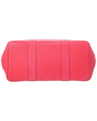 Hermès Pre-Owned Hermès Pink Negonda Leather Garden Party Pm (Authentic Pre-Loved)