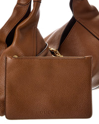 Gucci Gucci Softbit Maxi Leather Shoulder Bag