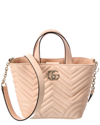 Gucci Gg Marmont Mini Leather Tote