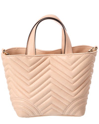 Gucci Gg Marmont Mini Leather Tote