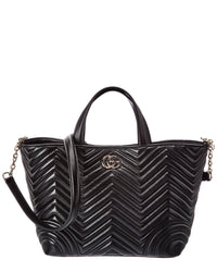 Gucci Gg Marmont Medium Leather Tote
