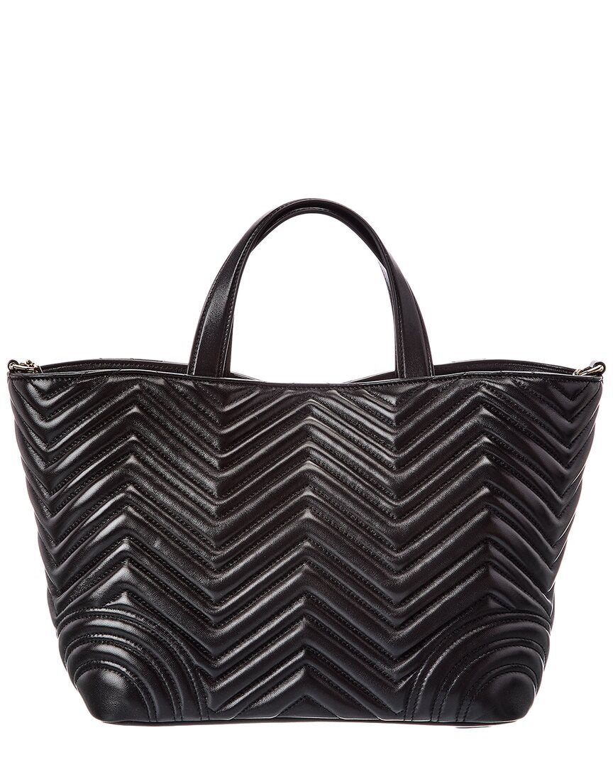 Gucci Gg Marmont Medium Leather Tote