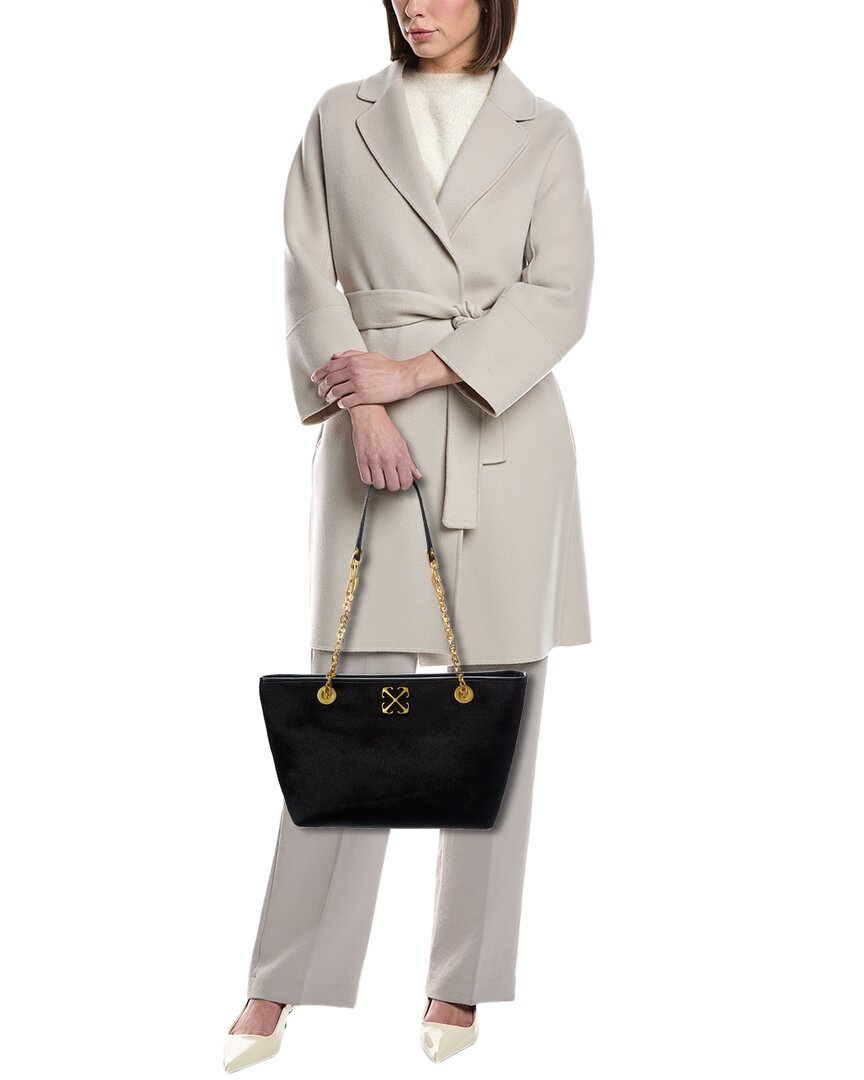 Off-White™ Jitney Small Chain Haircalf Tote
