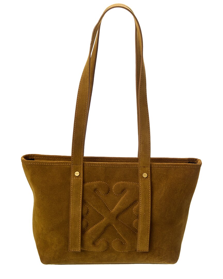 Off-White™ Small Zip Day Off Suede Tote