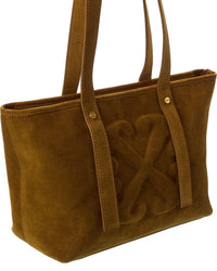 Off-White™ Small Zip Day Off Suede Tote