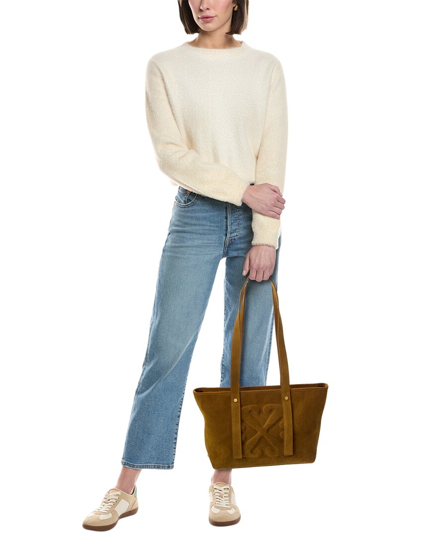 Off-White™ Small Zip Day Off Suede Tote