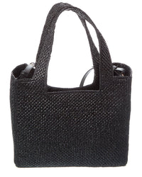 Loewe Font Medium Raffia Tote