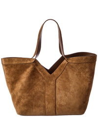 Saint Laurent Y Suede & Leather Tote