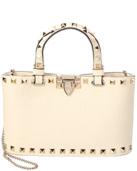 Valentino Valentino Rockstud Mini Leather Tote