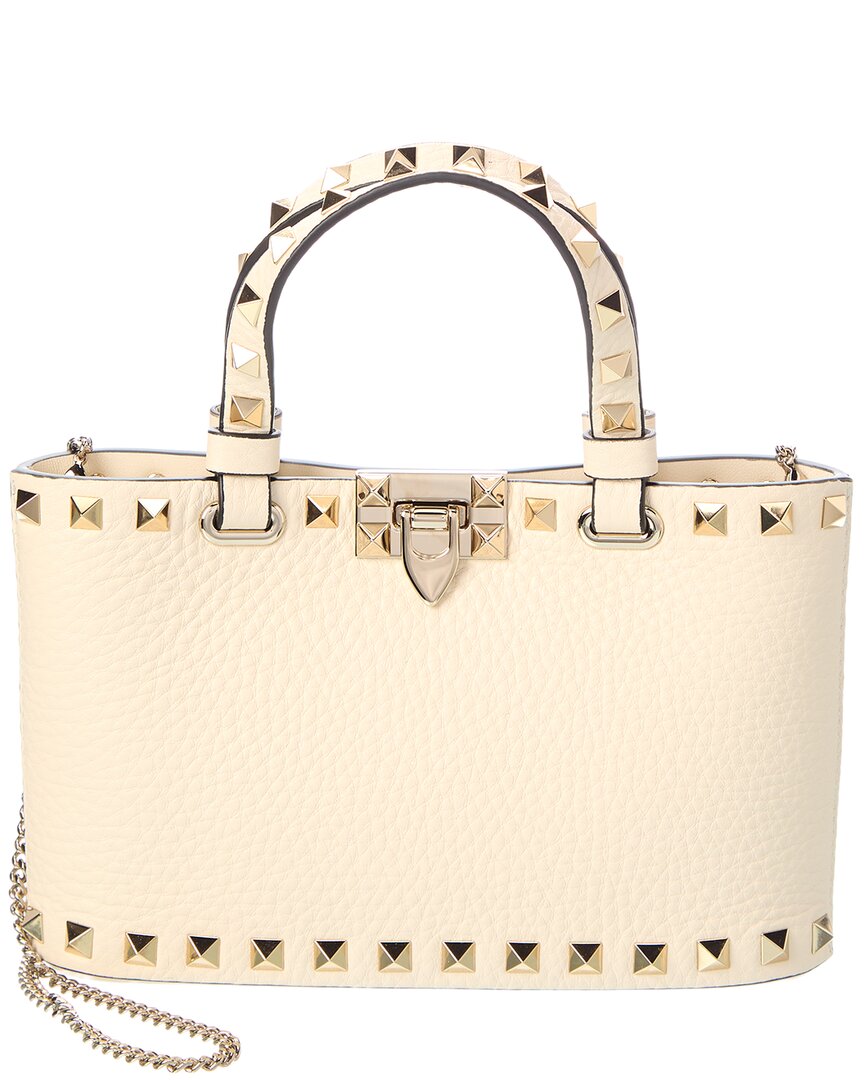 Valentino Valentino Rockstud Mini Leather Tote