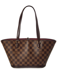 Louis Vuitton Brown Damier Ebene Manosque Pm (Authentic Pre-Loved)