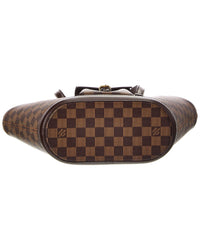 Louis Vuitton Brown Damier Ebene Manosque Pm (Authentic Pre-Loved)