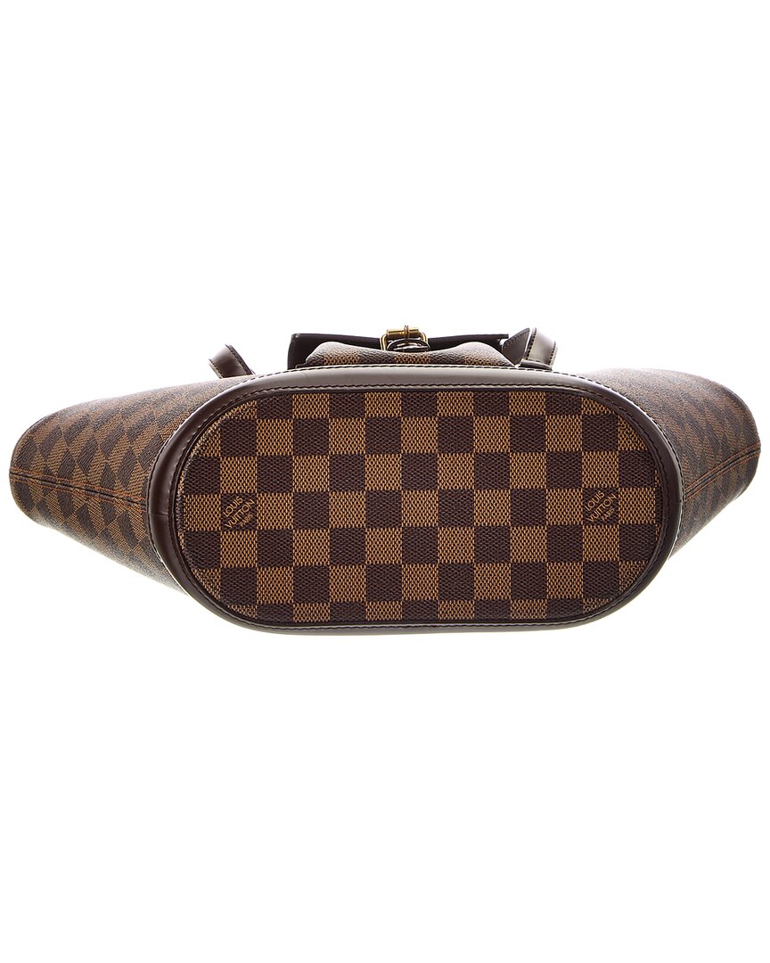 Louis Vuitton Brown Damier Ebene Manosque Pm (Authentic Pre-Loved)