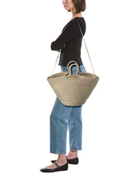 Balenciaga Ibza Nylon Basket Tote