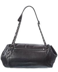 Pre-Owned Chanel Black Lambskin Leather Cc Tote (Authentic Pre-Loved)