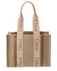 Chloé Woody Medium Canvas Tote