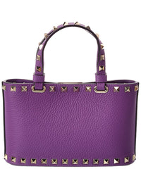 Valentino Rockstud Mini Leather Tote