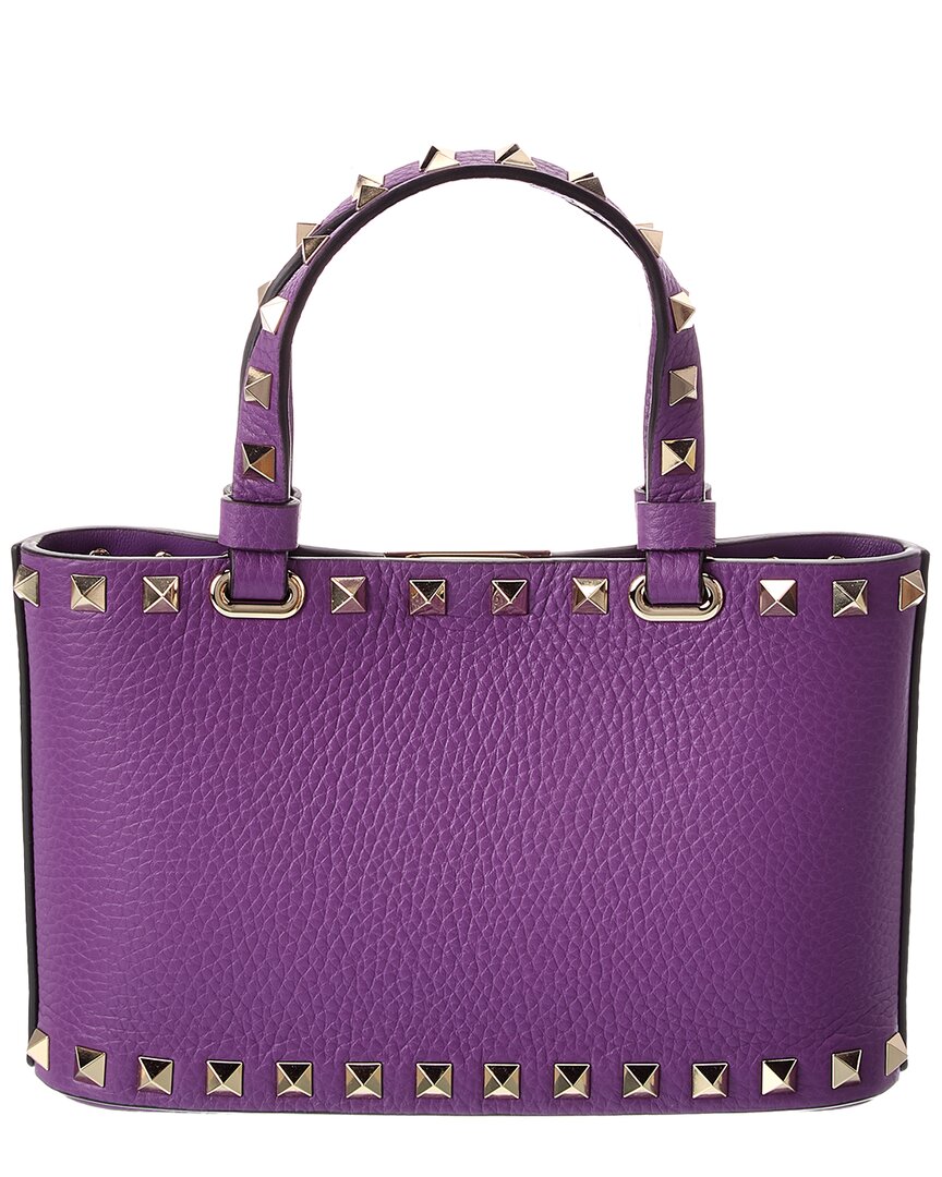 Valentino Rockstud Mini Leather Tote