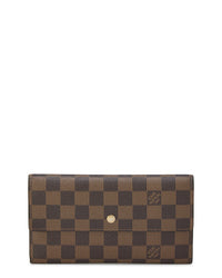Pre-Owned Louis Vuitton Brown Damier Ebene International (Authentic Pre-Loved)