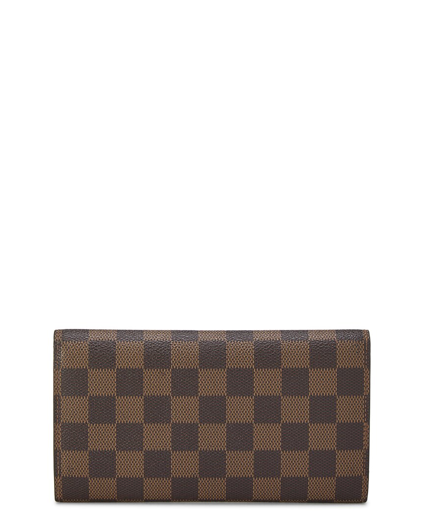 Pre-Owned Louis Vuitton Brown Damier Ebene International (Authentic Pre-Loved)