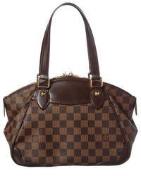 Louis Vuitton Louis Vuitton Brown Damier Ebene Coated Canvas Verona Pm (Authentic Pre-Loved)