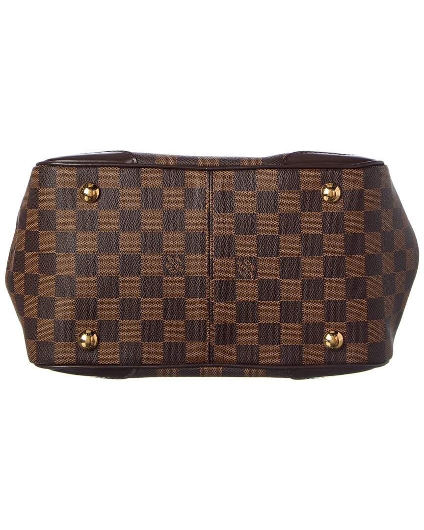 Louis Vuitton Louis Vuitton Brown Damier Ebene Coated Canvas Verona Pm (Authentic Pre-Loved)