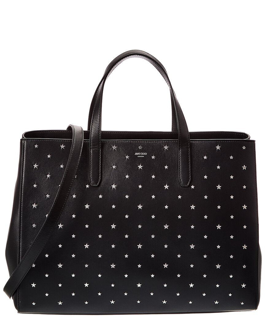 Jimmy Choo Amelina Leather Tote