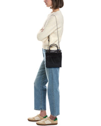 Valentino Vlogo Leather Tote