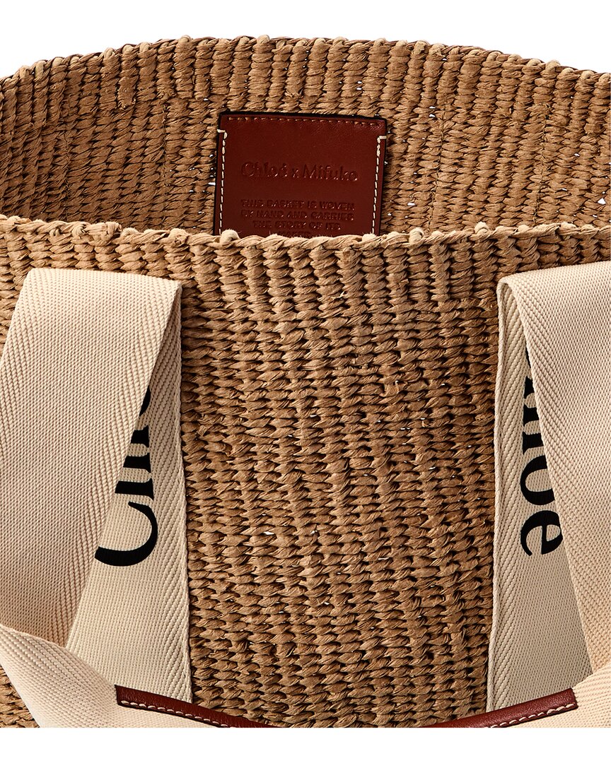 Chloé Chloé Woody Large Basket Tote
