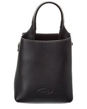 Tod’S Logo Micro Leather Tote