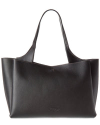 Tod’S Logo Medium Leather Tote