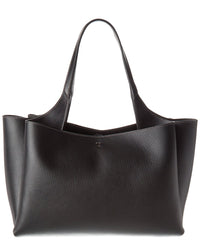 Tod’S Logo Medium Leather Tote