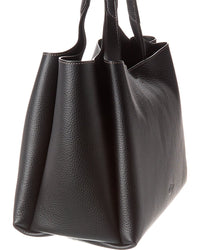 Tod’S Logo Medium Leather Tote
